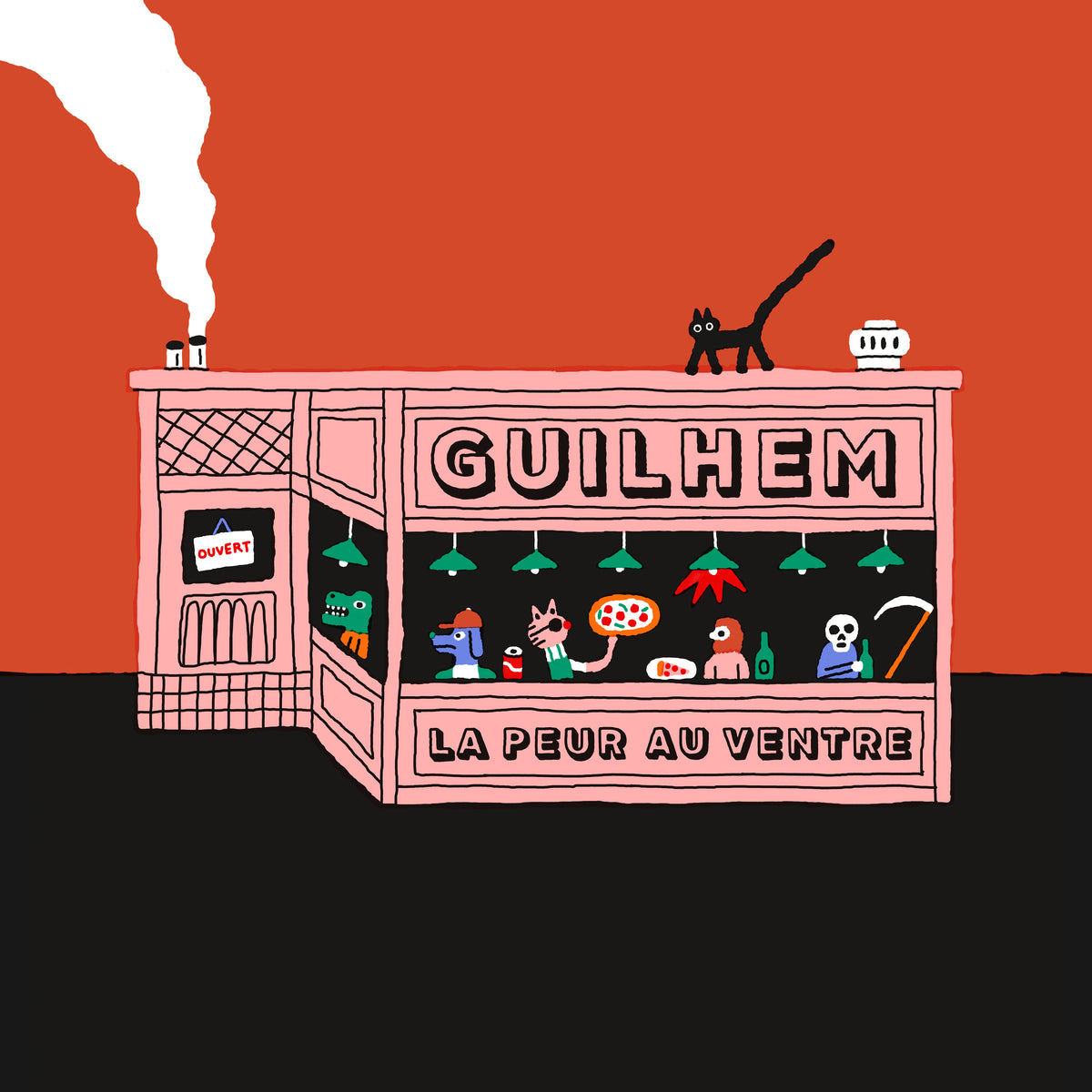 La peur au ventre - Guilhem - Vinyle
